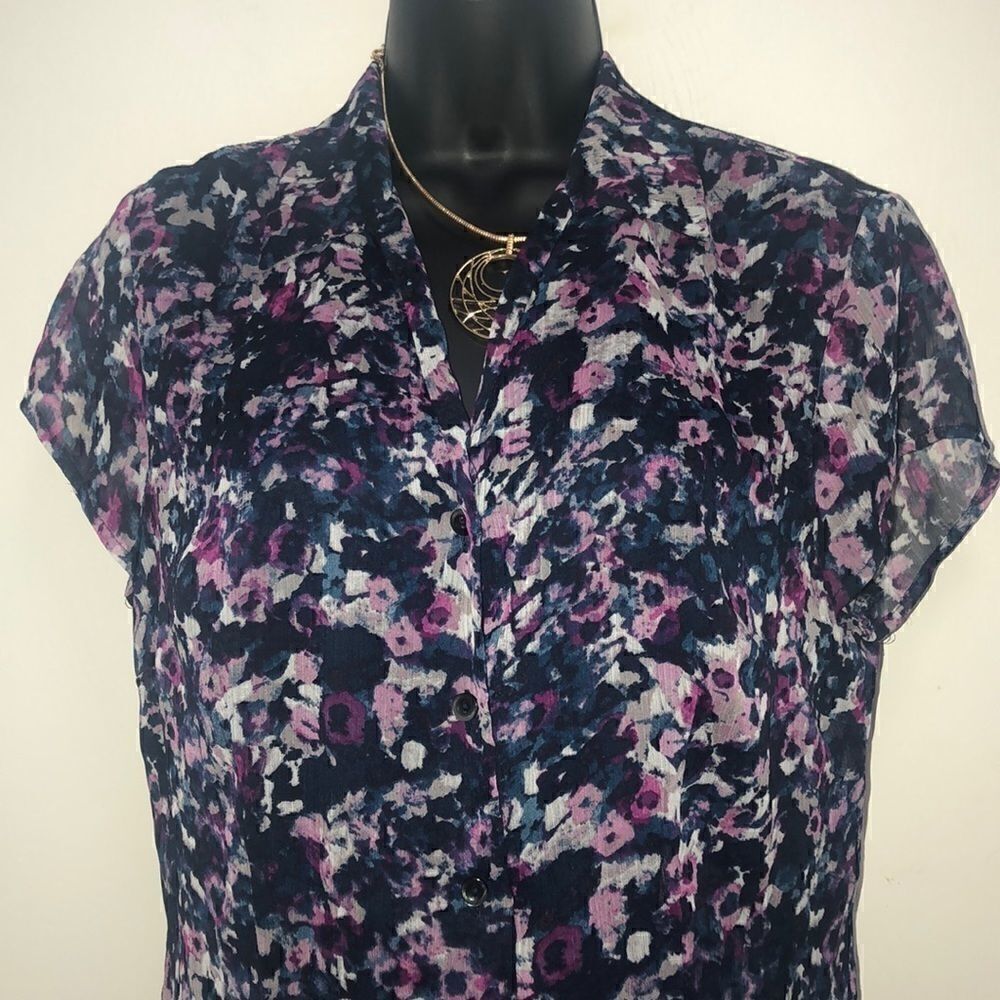 Jones New York short sleeve top